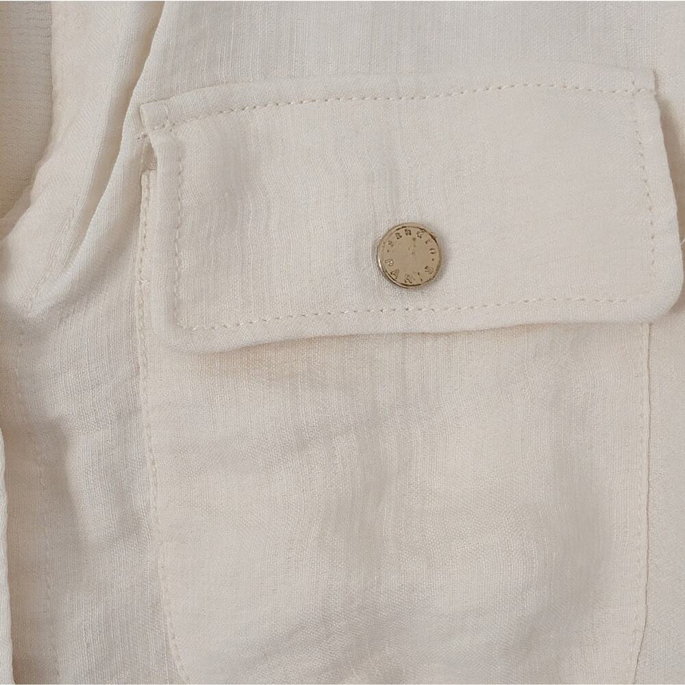 Sandro Cream Long-Sleeve Jumpsuit - Picture 6 of 16